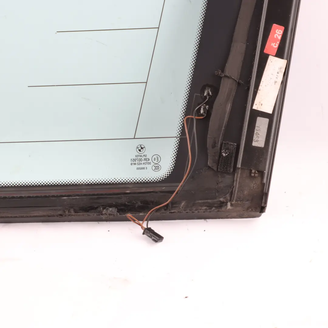 Window Glass Quarter Rear Left N/S Side Green AS2 to BMW E61 Touring with Part number 7163607 BMW E61 Touring Window Glass Quarter Rear Left N/S Side Green AS2 - SKU 7163607-2 - Part number 7163607