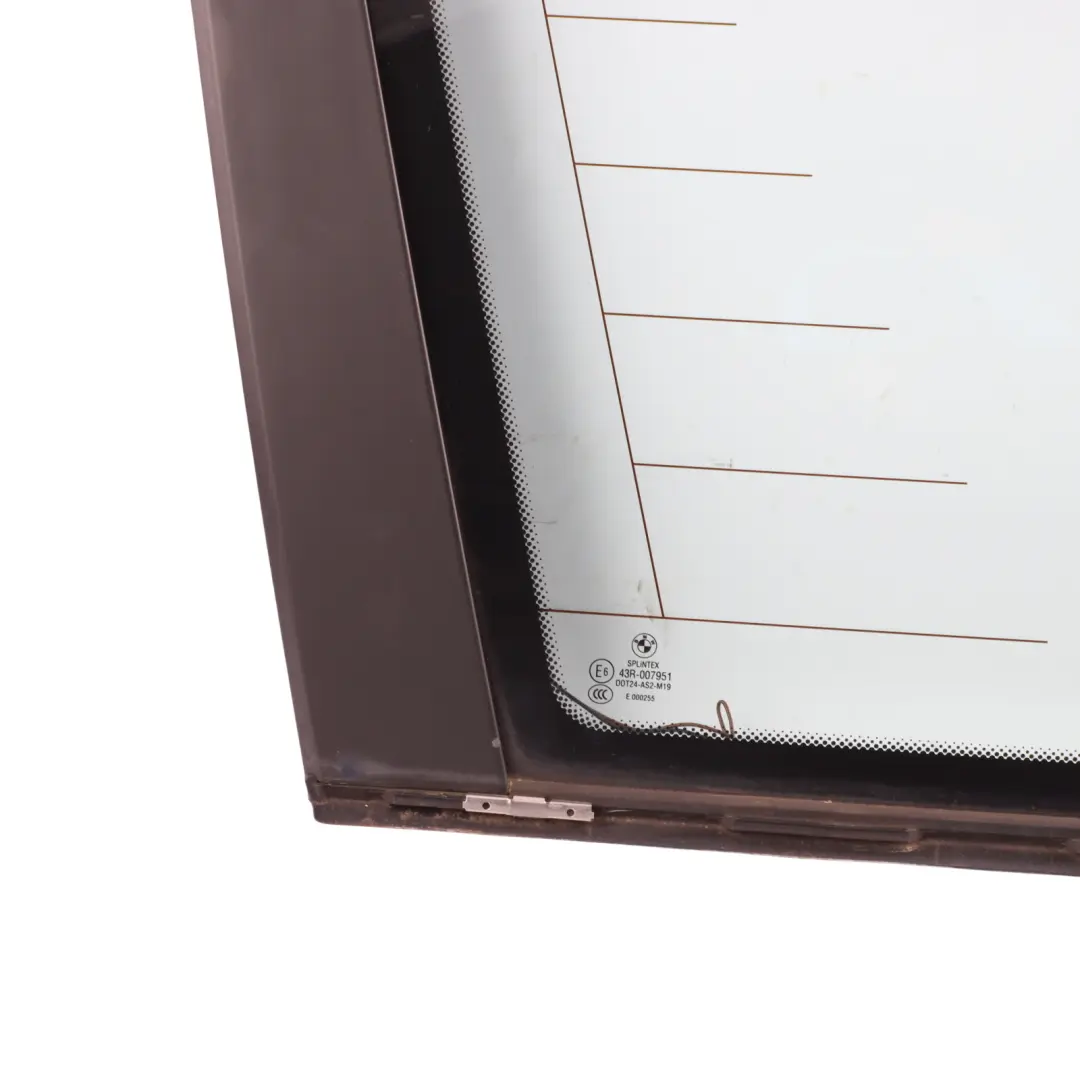 BMW E61 Touring Window Glass Quarter Rear Left N/S Side Green AS2 - SKU 7163607-2 - Part number 7163607