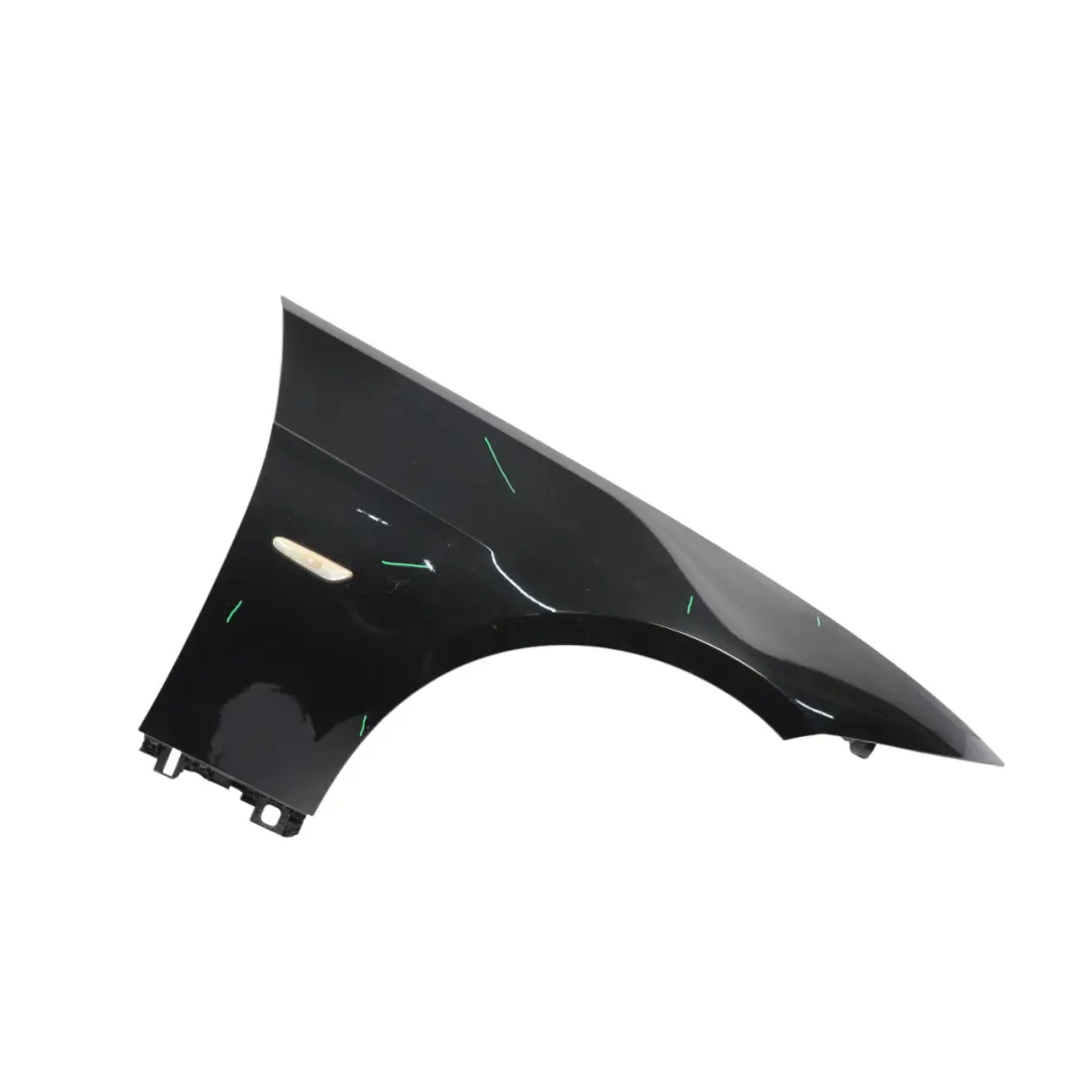 BMW E92 E93 Side Panel Wing Fender Front Right O/S Black Sapphire Metallic - 475 - SKU 7168988-BS2 - Part number 7168988-BS