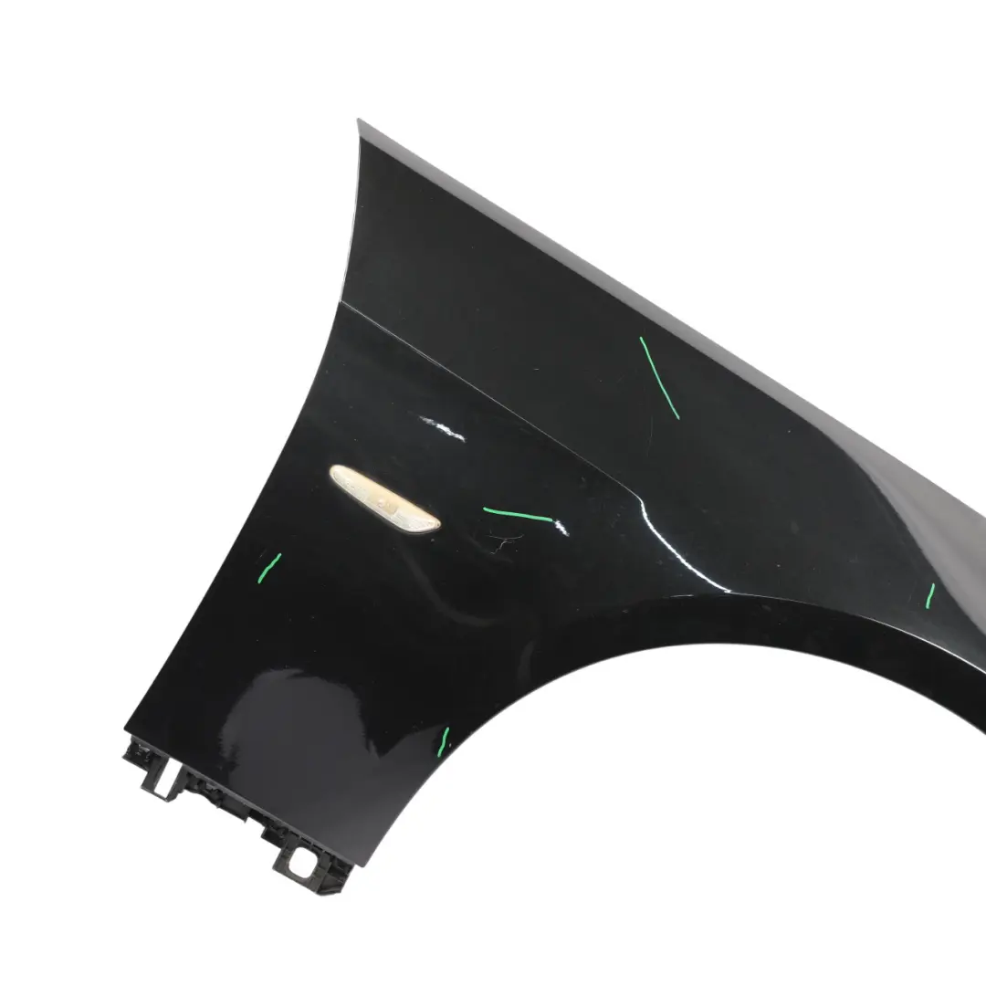 BMW E92 E93 Side Panel Wing Fender Front Right O/S Black Sapphire Metallic - 475 - SKU 7168988-BS2 - Part number 7168988-BS