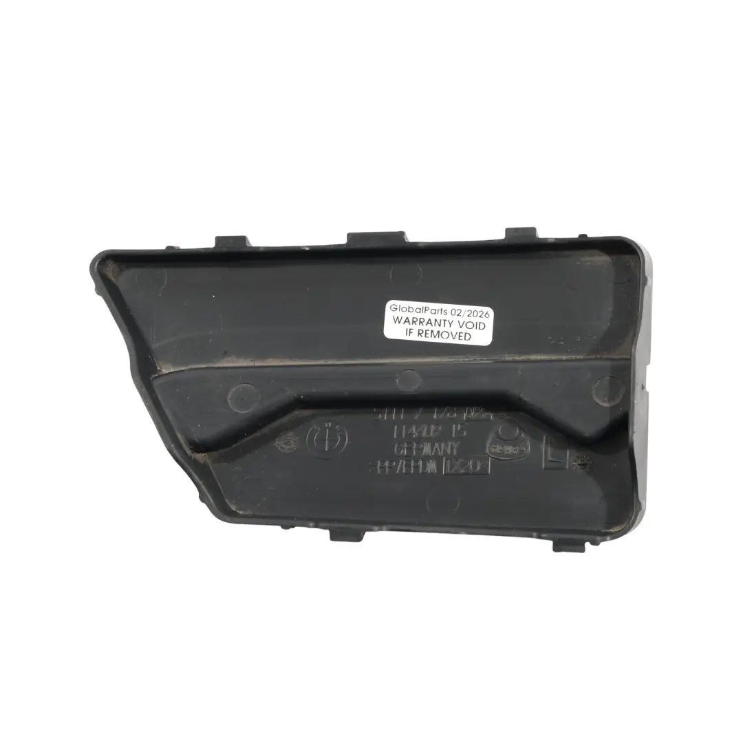 Frontstoßstange Unterseite Kühlergrill Abdeckung Links für BMW E60 E61 LCI mit Teilenummer 7178099 BMW E60 E61 LCI Frontstoßstange Unterseite Kühlergrill Abdeckung Links - SKU 7178099 - Teilenummer 7178099