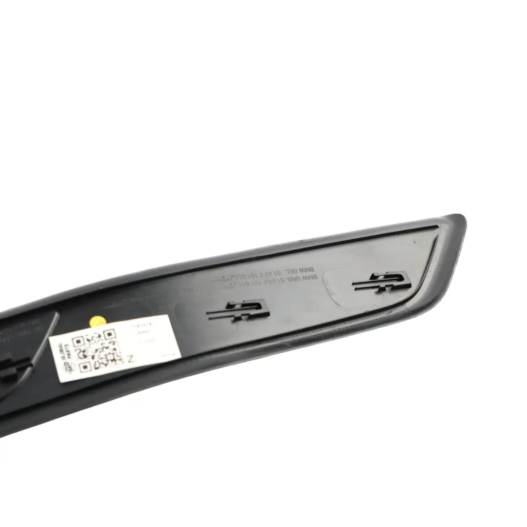 Door Entrance Cover Sill Strip Trim Illuminated Right O/S to BMW F01 Rear with Part number 7181018 BMW F01 Rear Door Entrance Cover Sill Strip Trim Illuminated Right O/S - SKU 7181018 - Part number 7181018