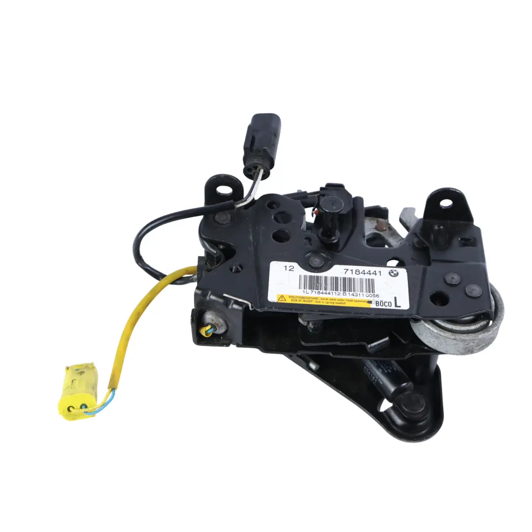 BMW F01 F02 F10 F11 Links Motorhauben Verriegelung Schnapp Mechanismus - SKU 7184441-1 - Teilenummer 7184441