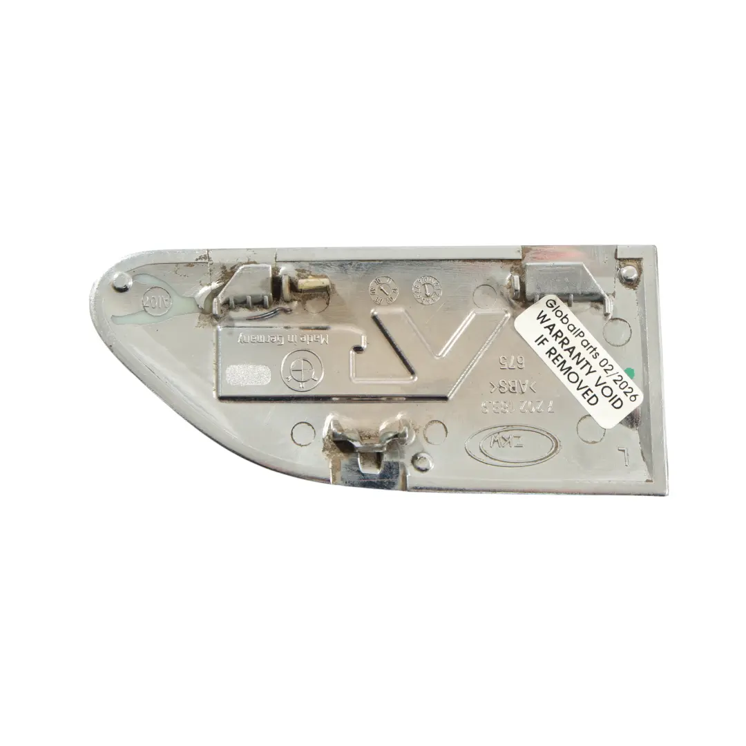 BMW F01 F02 F03 Guardabarros Auxiliar Tapa Intermitentes V12 Izquierda - SKU 7202183 - Número de pieza 7202183