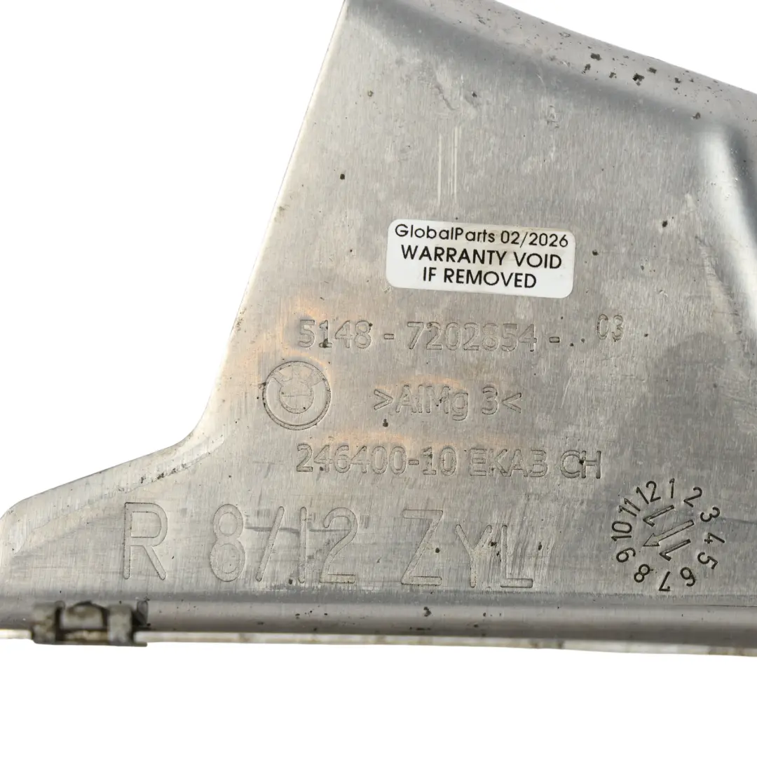 Aislamiento Térmico De Escape Derecho para BMW F01 F02 F06 F10 F13 Escudo De con número de pieza 7202854 BMW F01 F02 F06 F10 F13 Escudo De Aislamiento Térmico De Escape Derecho - SKU 7202854 - Número de pieza 7202854