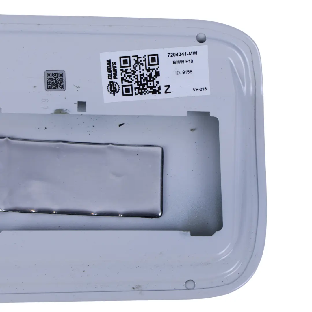 BMW F10 Llenado De Combustible Tapa Blanco Mineral Metalizado - A96 - SKU 7204341-MW - Número de pieza 7204341