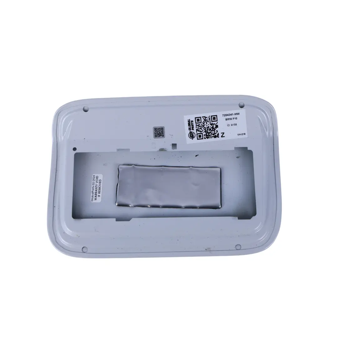 BMW F10 Llenado De Combustible Tapa Blanco Mineral Metalizado - A96 - SKU 7204341-MW - Número de pieza 7204341