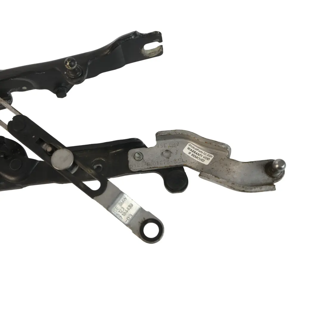 BMW F10 F11 Zawias Maski Siłownik Maski Sophistograu Grey A90 Lewy 7201275 - SKU 7207199-SOP1 - Numer Części 7207199