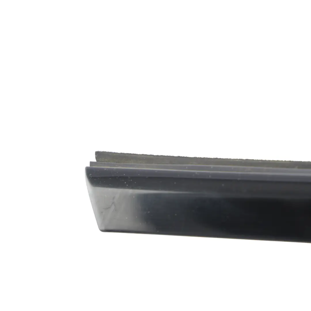 BMW F12 F12 LCI Weatherstrip Panel Cover Outer Left N/S Glanzschwarz - SKU 7221319 - Part number 7221319