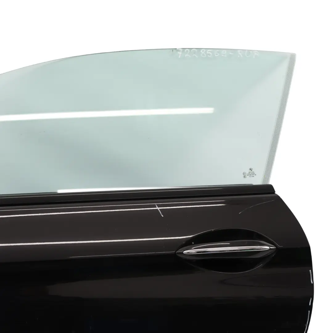 Porta Anteriore Sinistra Rubinschwarz Ruby Black Metallic X03 per BMW F12 F13 con numero di parte 7228569 BMW F12 F13 Porta Anteriore Sinistra Rubinschwarz Ruby Black Metallic X03 - SKU 7228569-RUB - Numero di parte 7228569