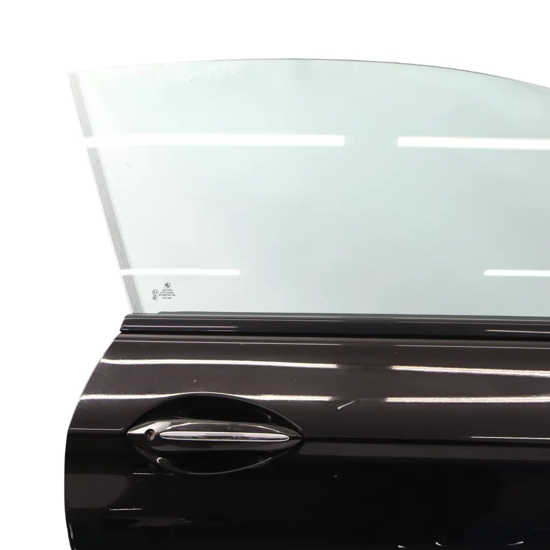 BMW F12 F13 Door Front Right O/S Rubinschwarz Ruby Black Metallic - S23 / X03 - SKU 7228570-RUB - Part number 7228570