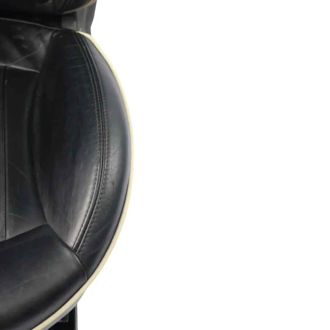 MINI Cooper One R55 R56 R57 Sport Pelle Nera Lato Sedile Anteriore Destro - SKU 7229550-3 - Numero di parte 7229550