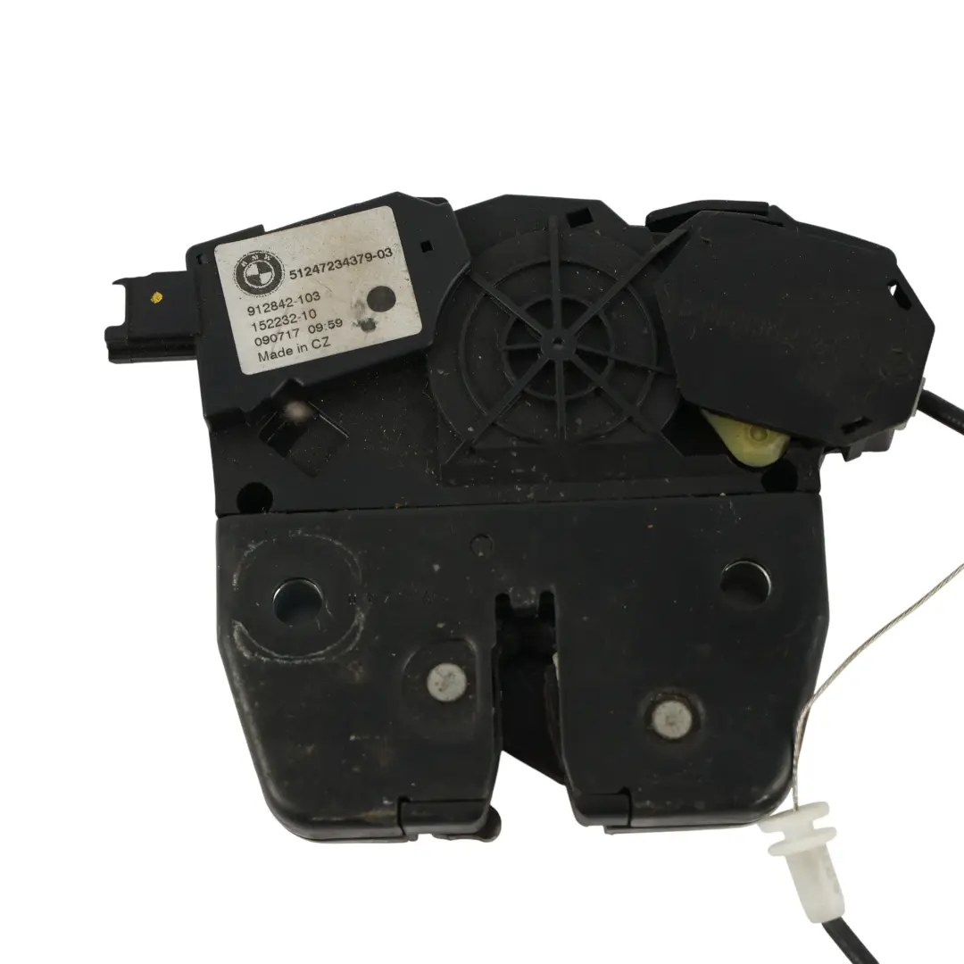 BMW X5 E70 Cerradura Tapa Superior Maletero Pestillo Trasero - SKU 7234379-1 - Número de pieza 7234379