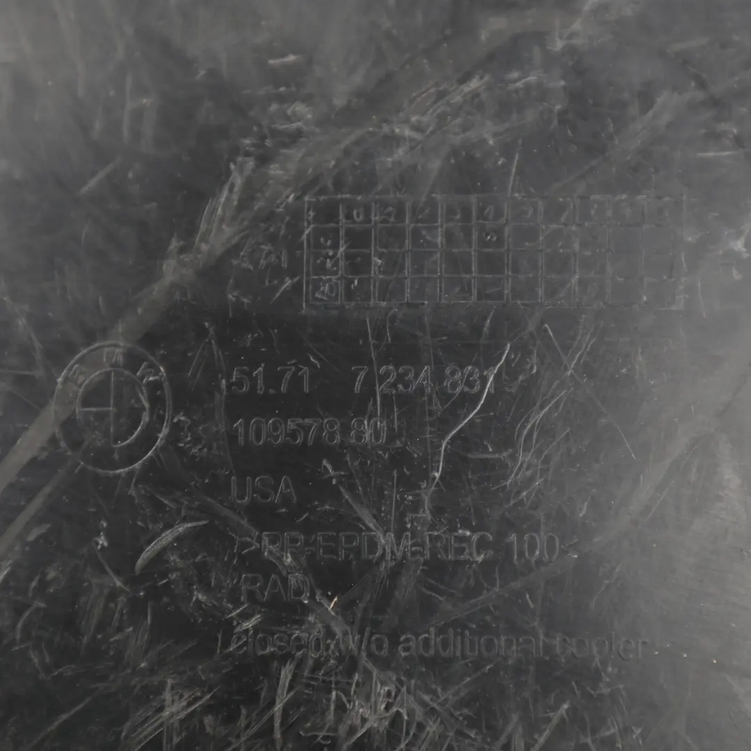 BMW X5 E70 LCI Osłona Nadkole Lewy Przód - SKU 7234831 - Numer Części 7234831