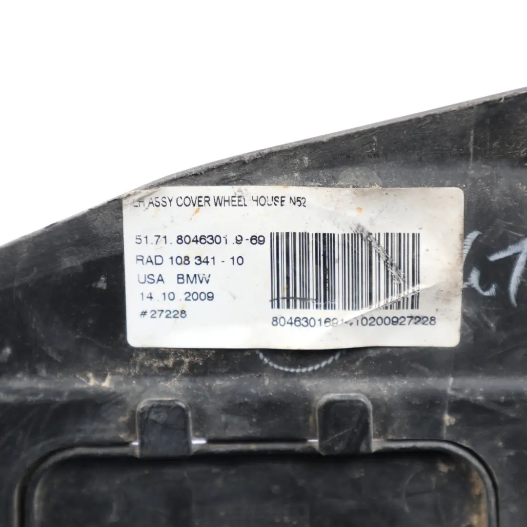 Arch Housing M Sport Front Left N/S Front Section Cover to BMW X5 E70 Wheel with Part number 8046301 BMW X5 E70 Wheel Arch Housing M Sport Front Left N/S Front Section Cover - SKU 8046301 - Part number 8046301