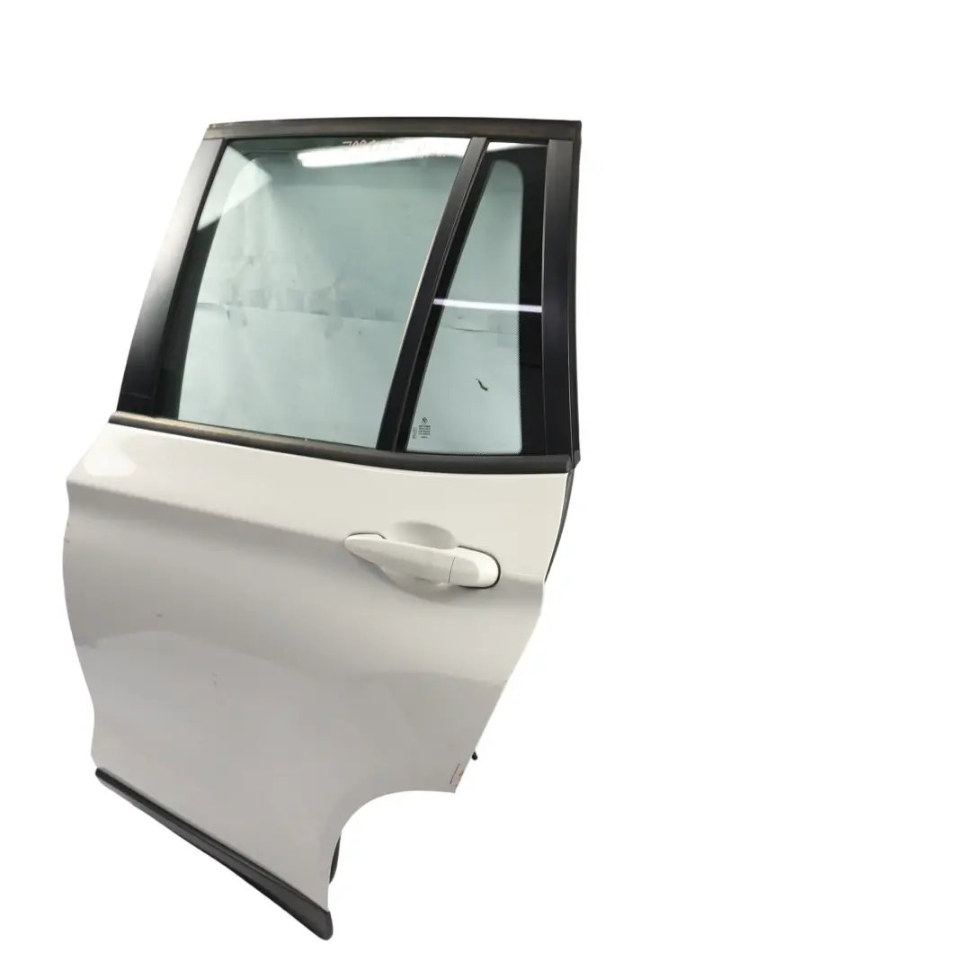 Door Rear Left Alpinweiss Alpine White 3 - 300 to BMW X3 F25 with Part number 7238695 BMW X3 F25 Door Rear Left Alpinweiss Alpine White 3 - 300 - SKU 7238695-AW2 - Part number 7238695