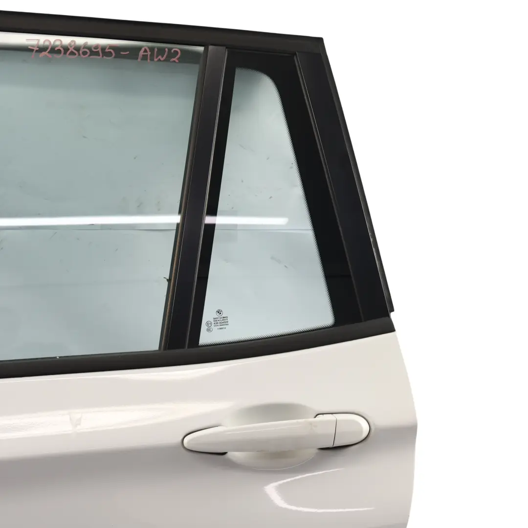 BMW X3 F25 Tür Hinten Links Alpinweiss 3 Alpin Weiss - 300 - SKU 7238695-AW2 - Teilenummer 7238695