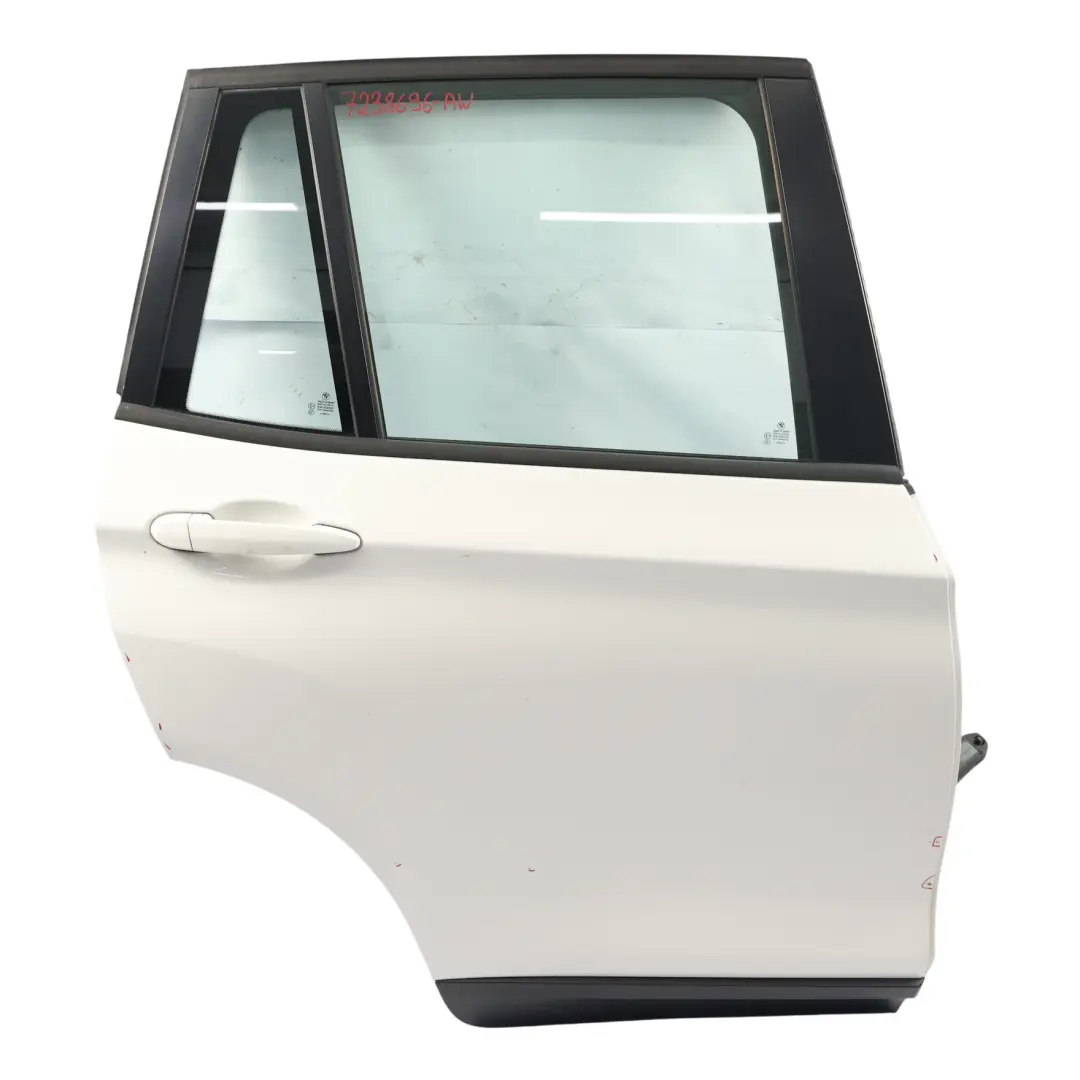 BMW X3 F25 Drzwi Prawe Tylne Alpinweiss 3 Biały - 300 - SKU 7238696-AW - Numer Części 7238696