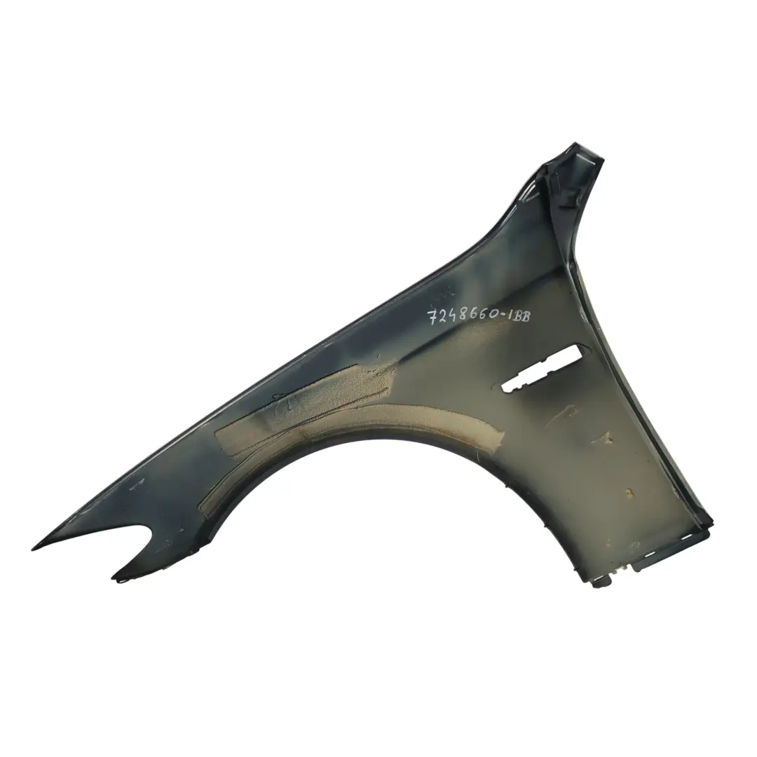 BMW F10 F11 Błotnik Prawy Przedni Imperialblau Niebieski Metalik - A89 - SKU 7248660-IBB - Numer Części 7248660