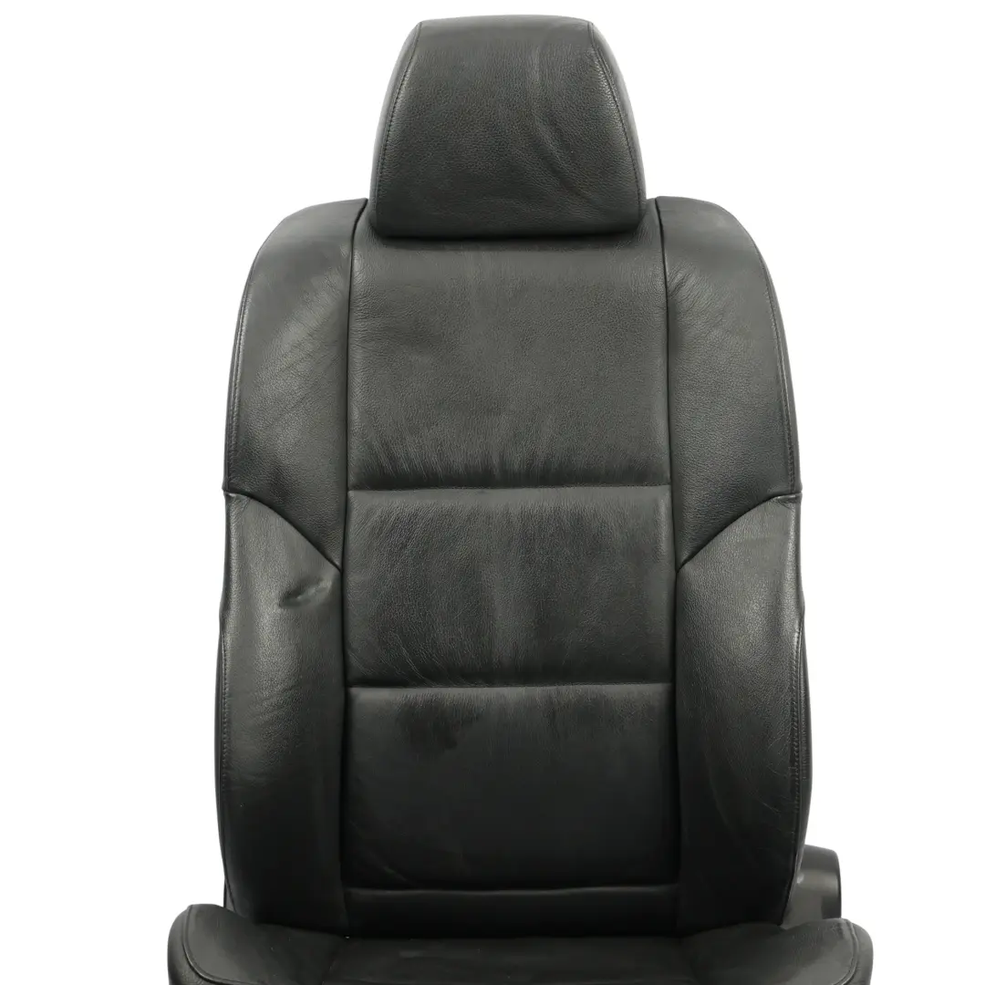 BMW E60 E61 M Sport Sedile Anteriore Pelle Nera Dakota Sinistra Interno - SKU 7249382-9 - Numero di parte 7249382