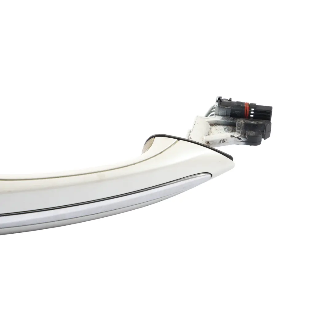 BMW F01 F02 F07 F10 F11 F12 Rear Door Grab Handle Right O/S Mineral White - A96 - SKU 7249980-MW - Part number 7249980