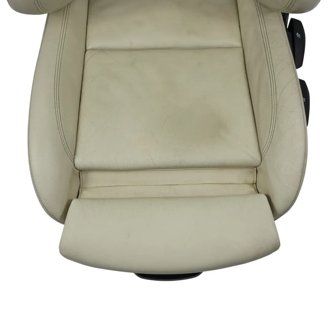 BMW OE E87 LCI Sedile Sportivo Anteriore Sinistro Riscaldato Pelle Boston - SKU 7251125-2 - Numero di parte 7251125