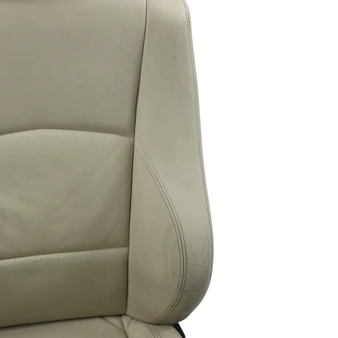 BMW E87 LCI Siège Sport Avant Gauche Intérieur Chauffant Cuir Boston Citron - SKU 7251125-2 - Numéro de pièce 7251125