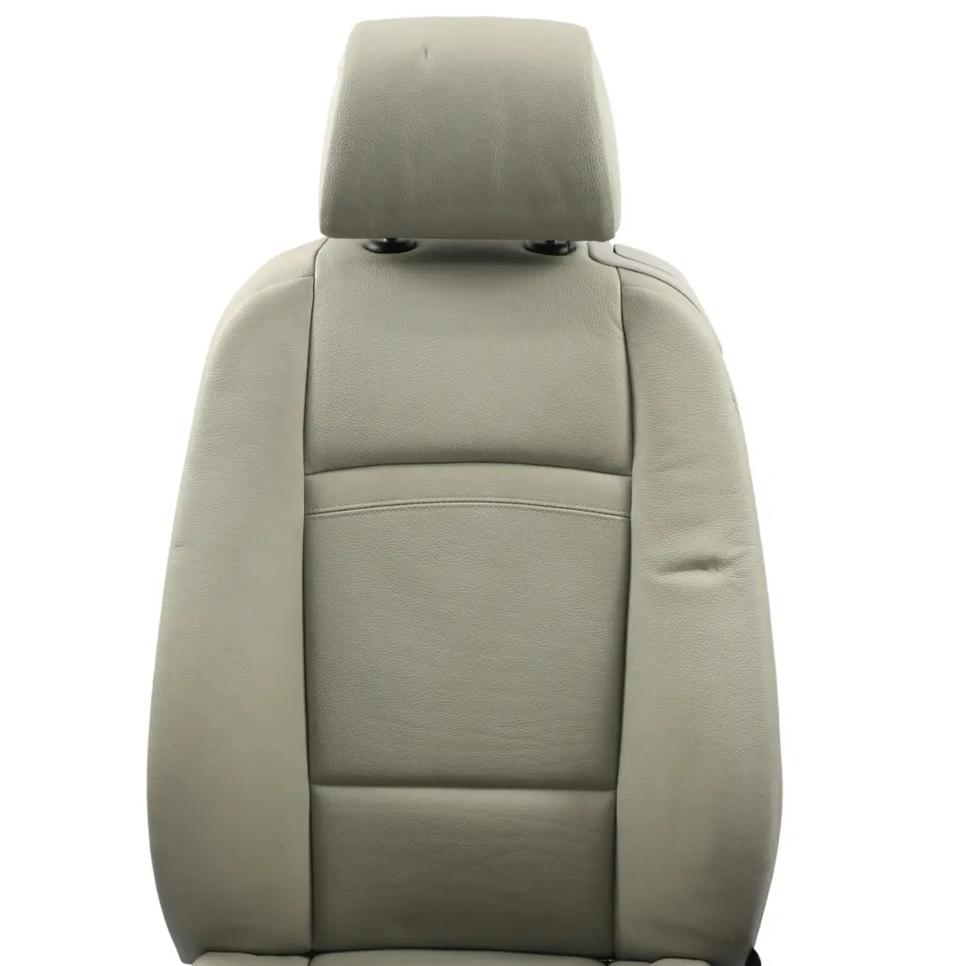 BMW E92 Asiento Delantero Interior Cuero Dakota Jade Gris Izquierdo - SKU 7253251-1 - Número de pieza 7253251