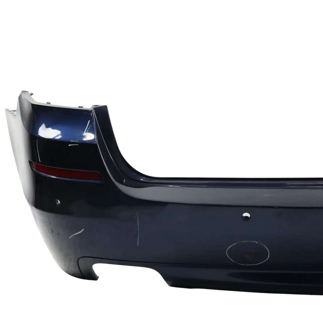 BMW F11 Touring Rear Bumper Panel PDC Covering Tiefseeblau Deep Sea Blue - A76 - SKU 7254917-DSB - Part number 7254917