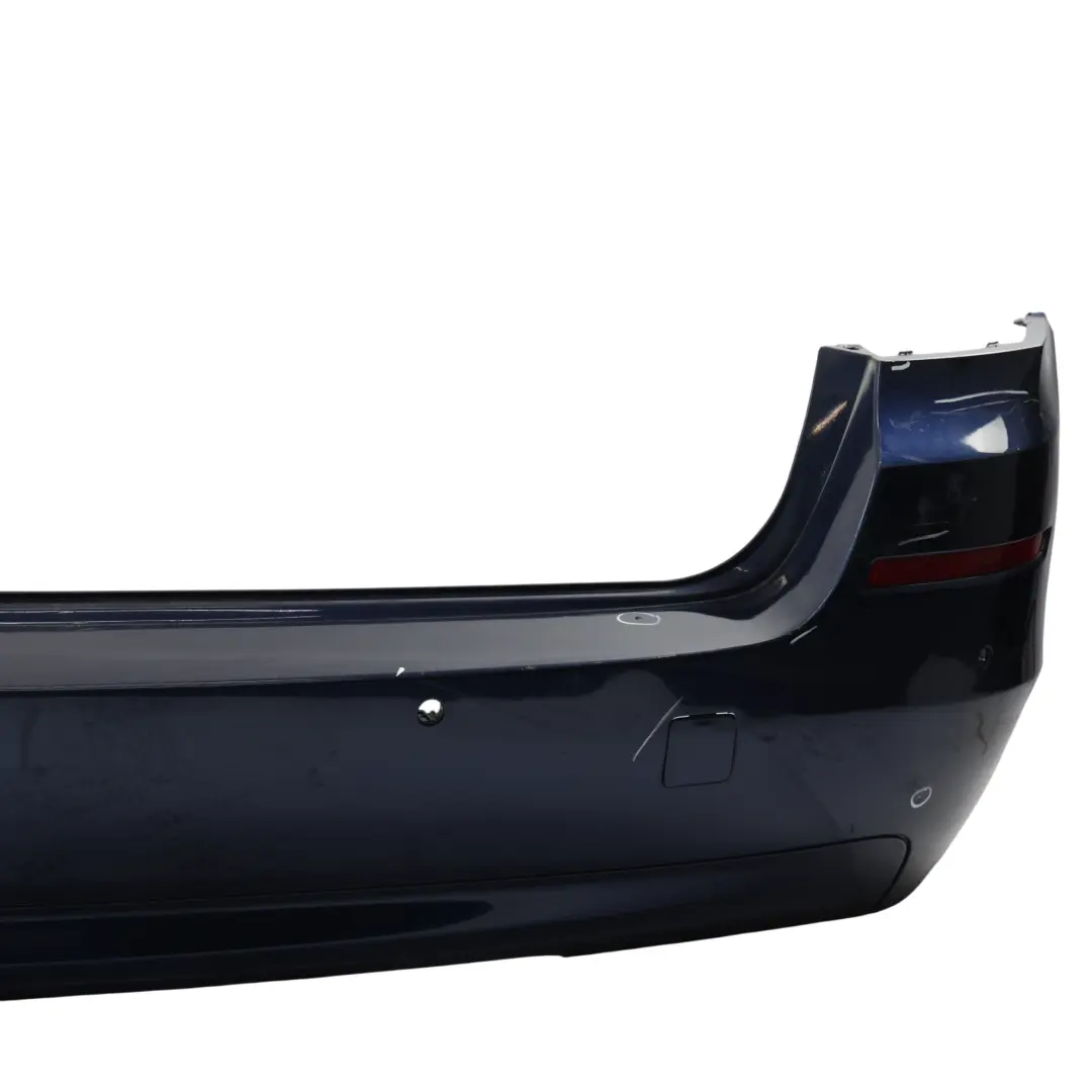 BMW F11 Touring Rear Bumper Panel PDC Covering Tiefseeblau Deep Sea Blue - A76 - SKU 7254917-DSB - Part number 7254917