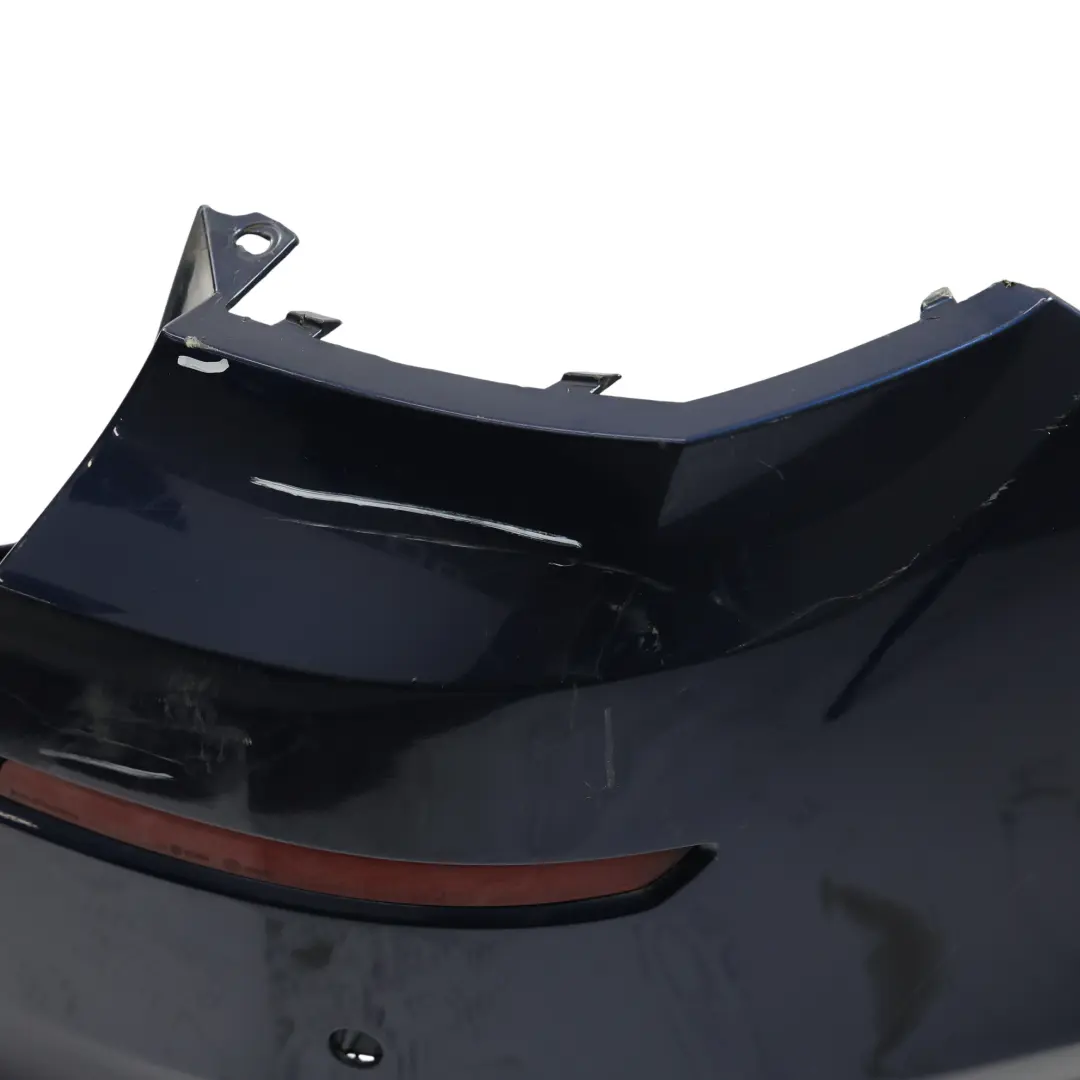 BMW F11 Touring Rear Bumper Panel PDC Covering Tiefseeblau Deep Sea Blue - A76 - SKU 7254917-DSB - Part number 7254917