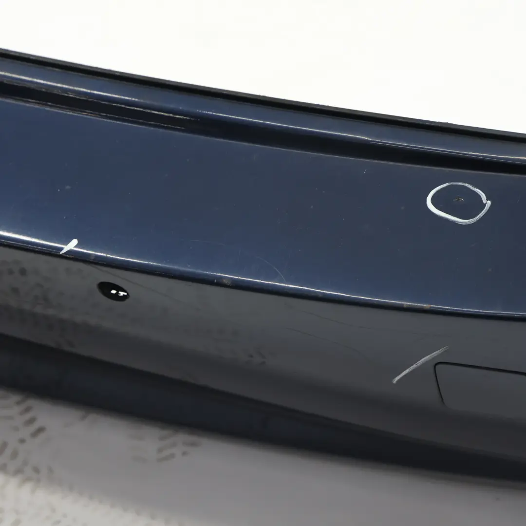 BMW F11 Touring Rear Bumper Panel PDC Covering Tiefseeblau Deep Sea Blue - A76 - SKU 7254917-DSB - Part number 7254917