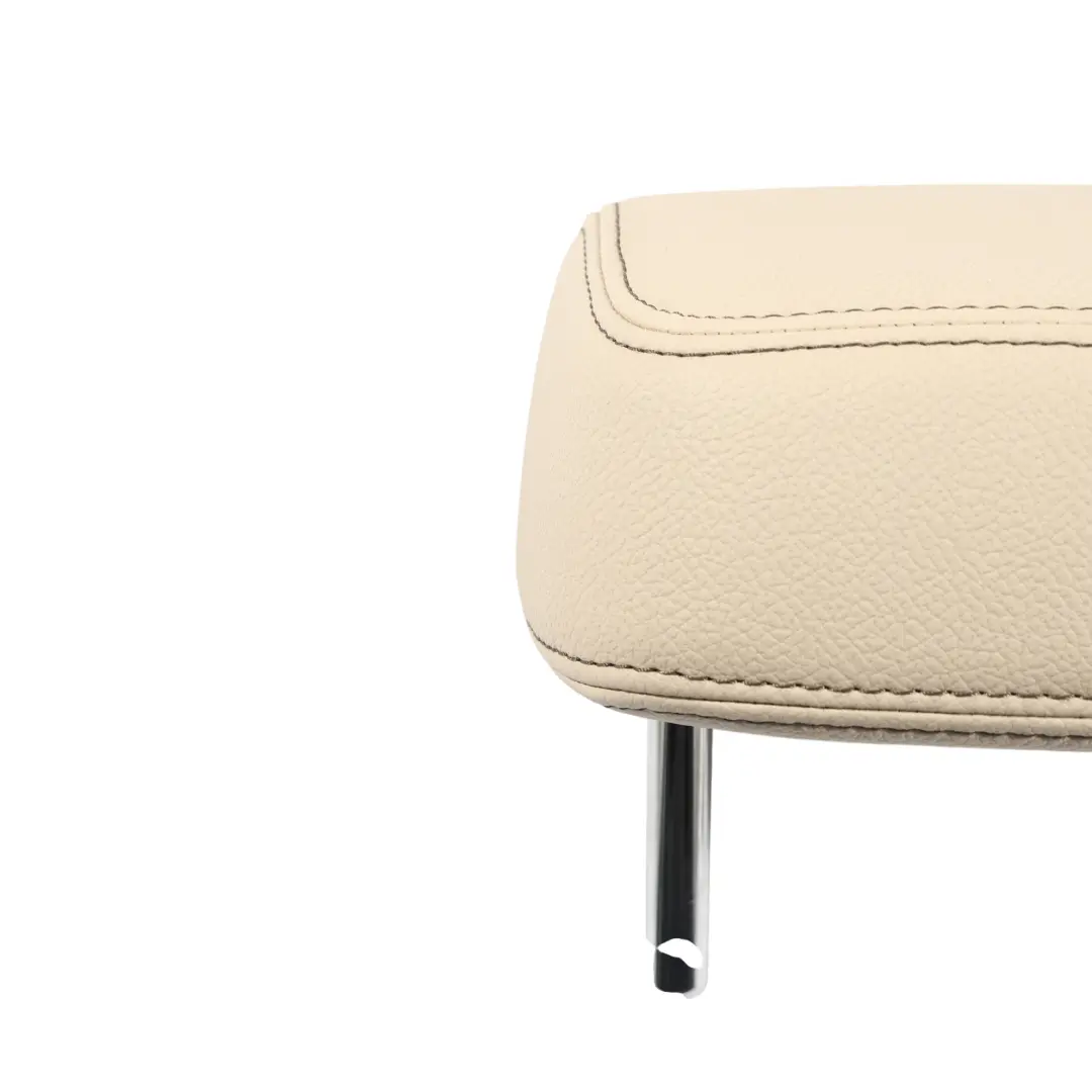 BMW F25 Siège Appui-Tête Arrière Centre Milieu Dossier Cuir Oyster - SKU 7256539 - Numéro de pièce 7256539