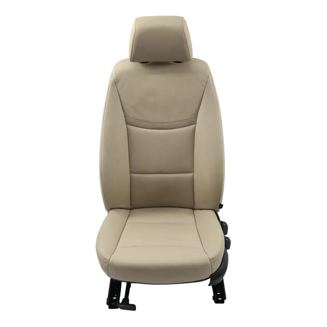 Siège Avant Gauche Cuir Dakota Oyster Interior pour BMW E90 E91 LCI à propos du numéro de pièce 7257543 BMW E90 E91 LCI Siège Avant Gauche Cuir Dakota Oyster Interior - SKU 7257543-4 - Numéro de pièce 7257543