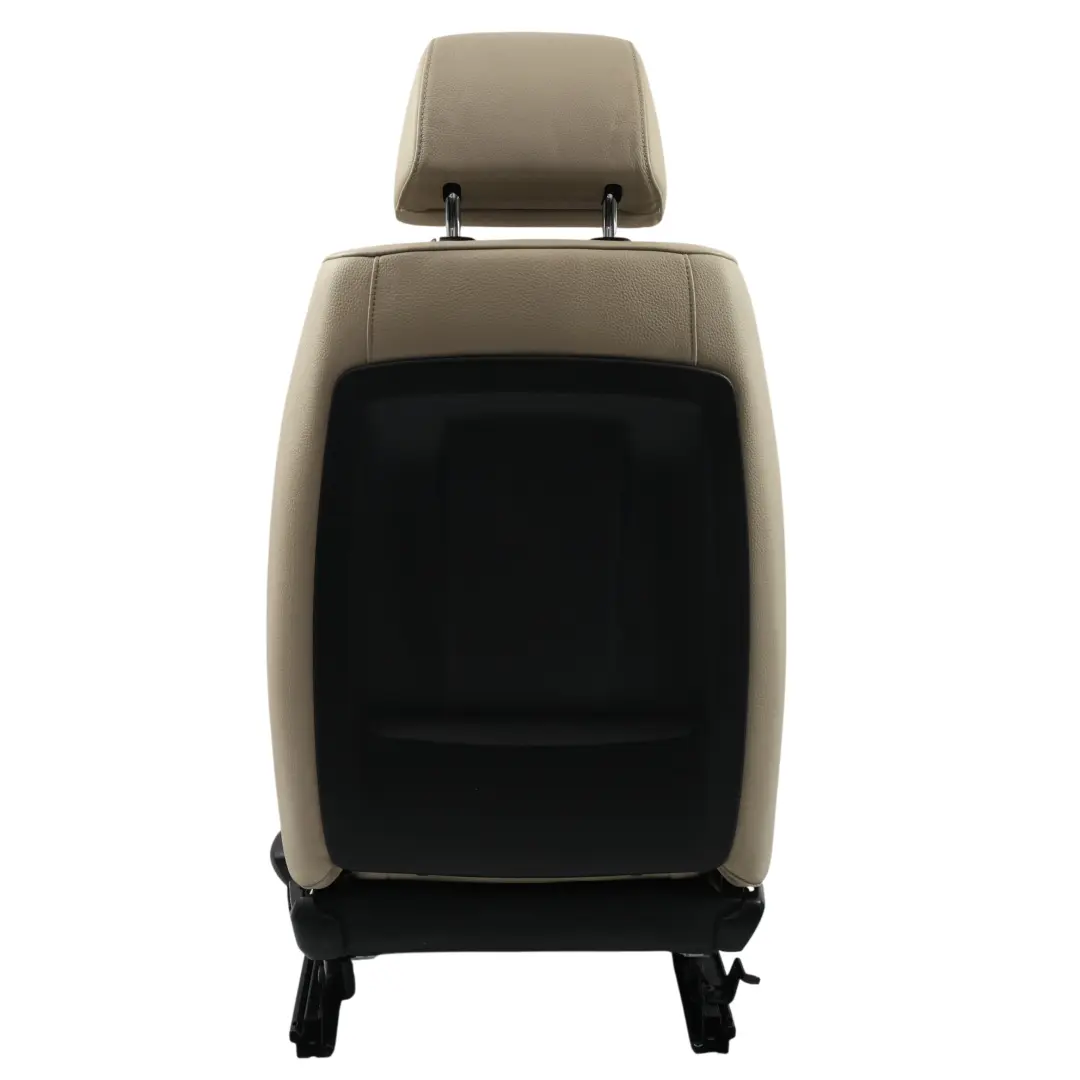 Front Left N/S Seat Leather Dakota Oyster Interior to BMW E90 E91 LCI with Part number 7257543 BMW E90 E91 LCI Front Left N/S Seat Leather Dakota Oyster Interior - SKU 7257543-4 - Part number 7257543