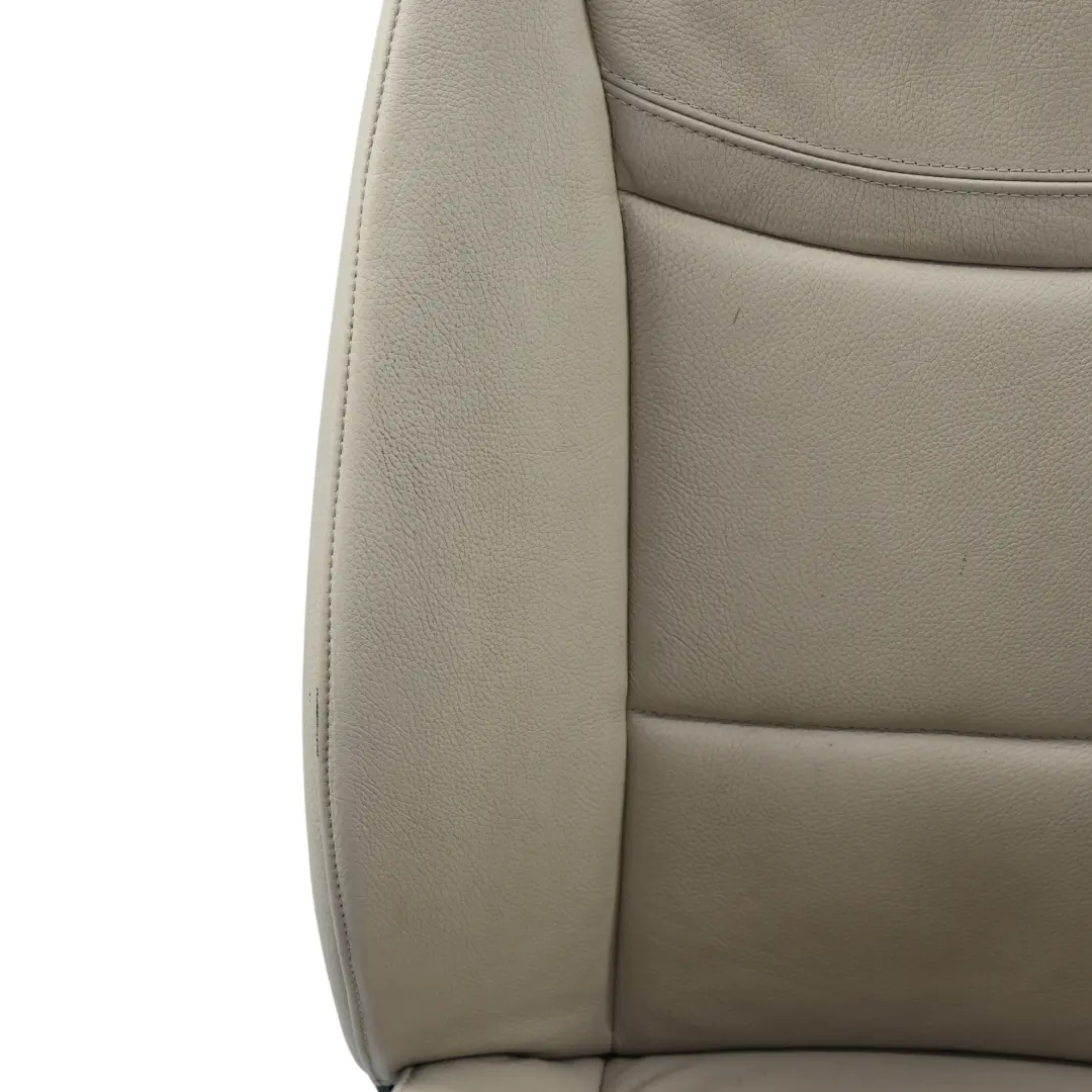 Front Left N/S Seat Leather Dakota Oyster Interior to BMW E90 E91 LCI with Part number 7257543 BMW E90 E91 LCI Front Left N/S Seat Leather Dakota Oyster Interior - SKU 7257543-4 - Part number 7257543