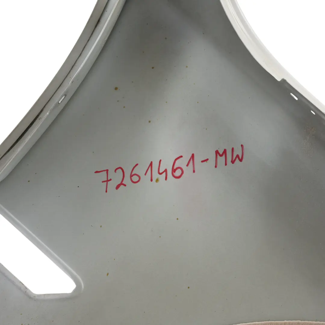 Guardabarros Delantero Izquierdo Mineral White Blanco Metalizado - A96 para BMW F01 con número de pieza 7261461 BMW F01 Guardabarros Delantero Izquierdo Mineral White Blanco Metalizado - A96 - SKU 7261461-MW - Número de pieza 7261461