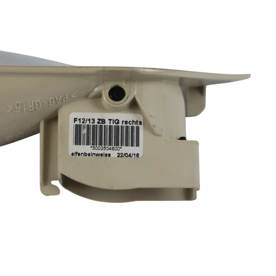  Interior Door Handle BMW F06 F12 F13 Right O/S Ivory White 7225442 - SKU 7262004 - Part number 7262004