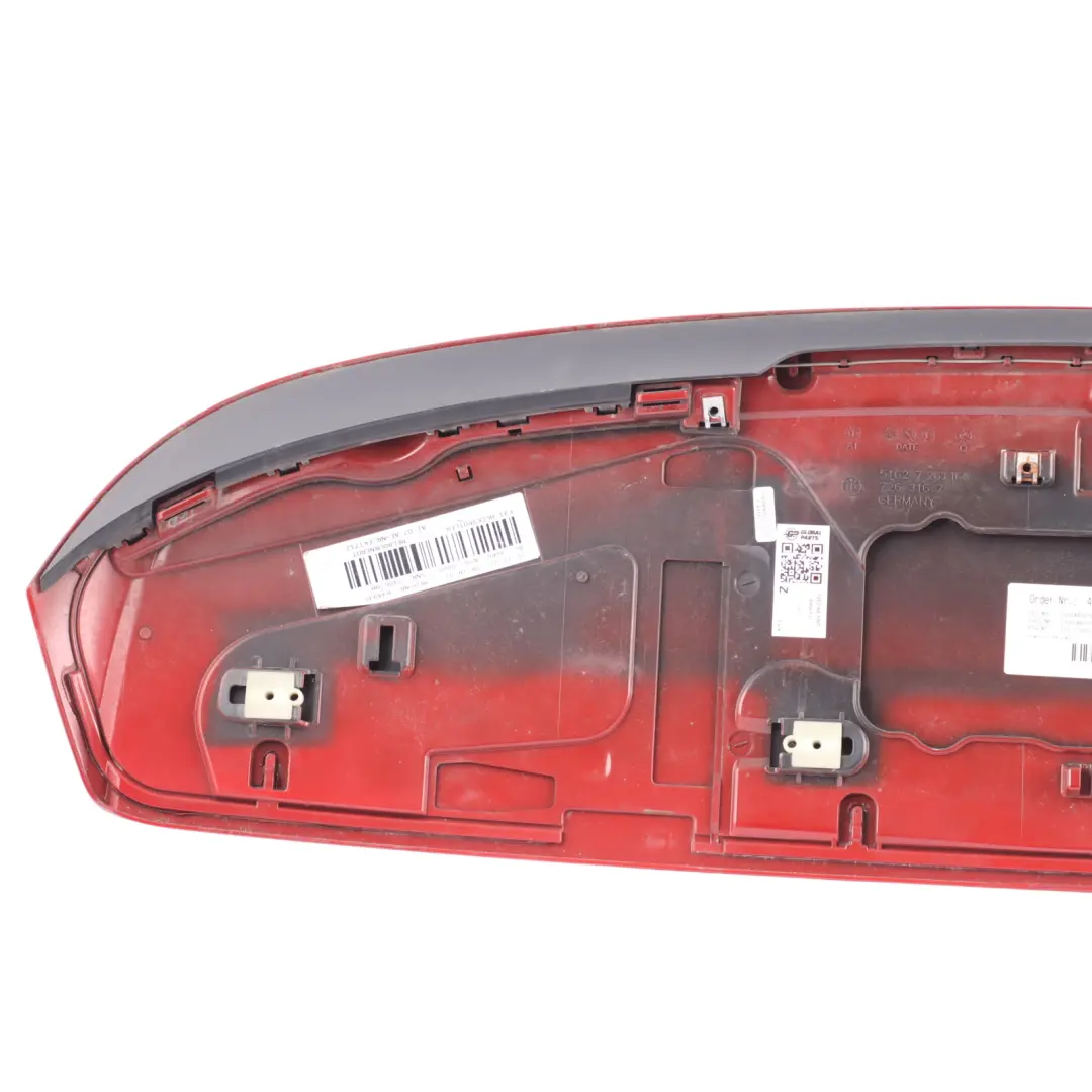 BMW F31 Boot Trunk Lid Tailgate Rear Spoiler Trim Melbourne Rot Red - SKU 7263168-MRT - Part number 7263168