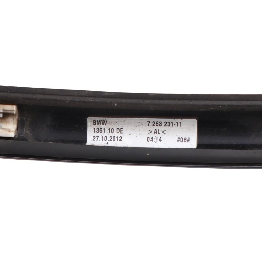 Roof Moulding Trim Strip Frame Part Left N/S Black High Gloss to BMW F30 with Part number 7263231 BMW F30 Roof Moulding Trim Strip Frame Part Left N/S Black High Gloss - SKU 7263231-1 - Part number 7263231