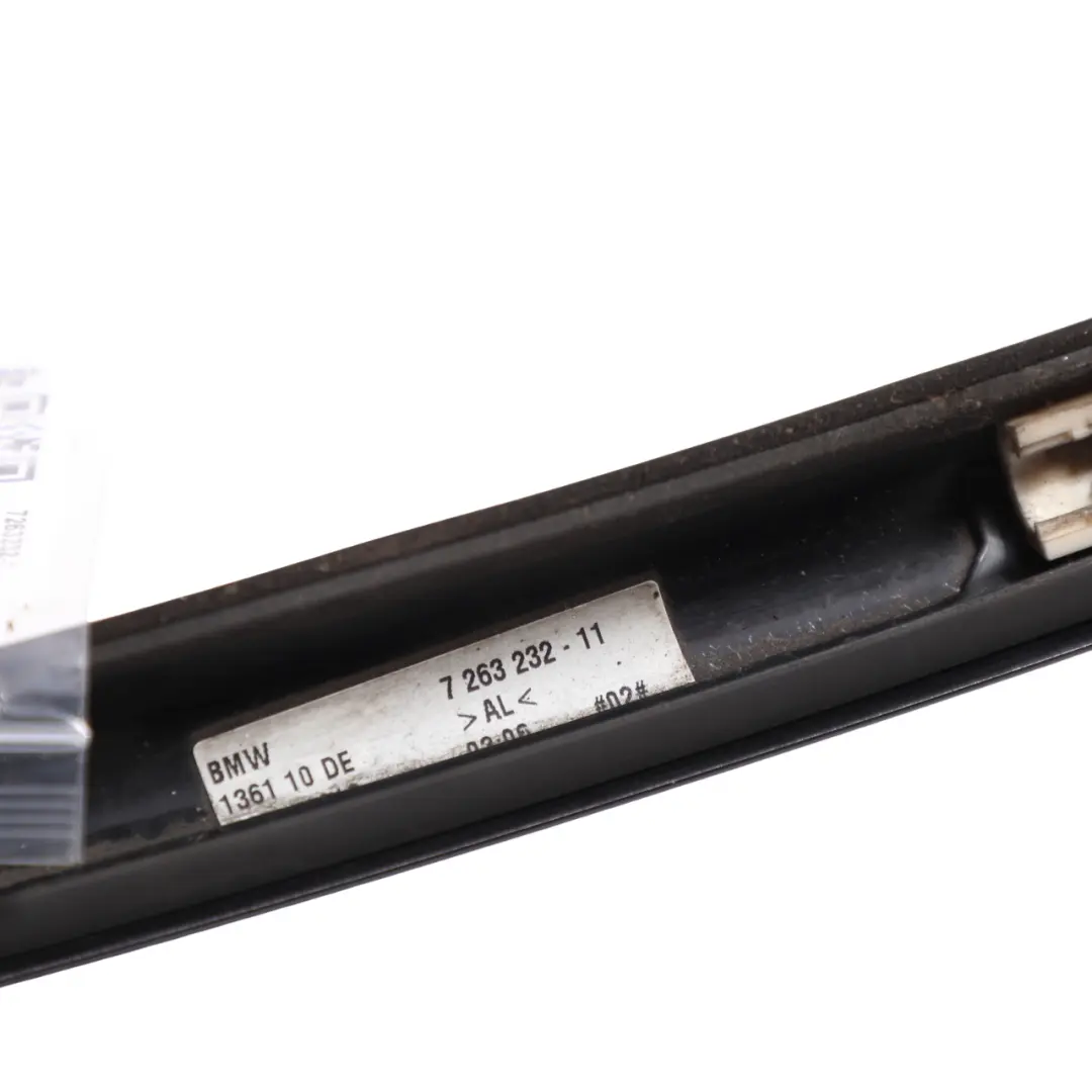 BMW F30 Roof Moulding Trim Strip Frame Part Right O/S Black High Gloss - SKU 7263232-1 - Part number 7263232