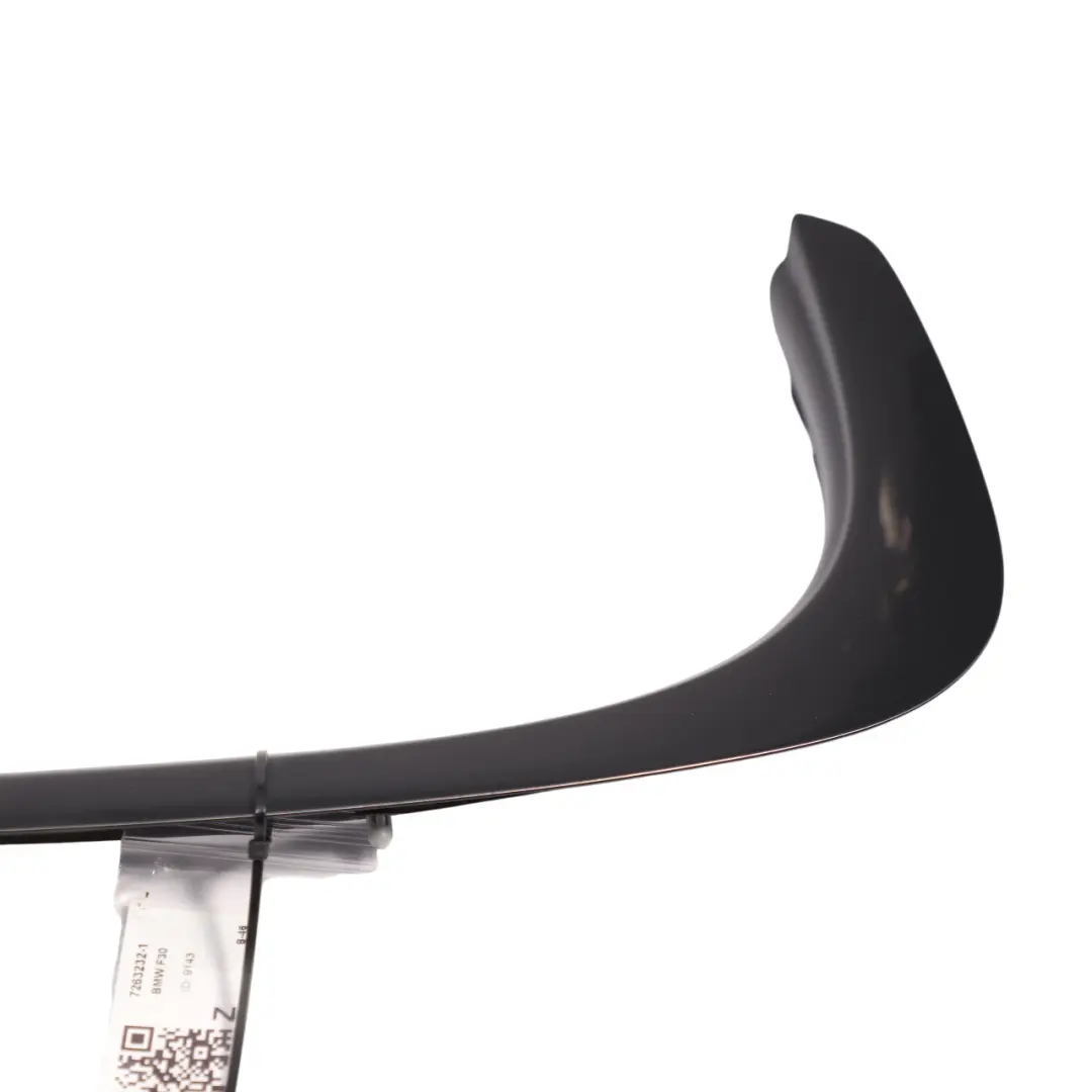 BMW F30 Roof Moulding Trim Strip Frame Part Right O/S Black High Gloss - SKU 7263232-1 - Part number 7263232