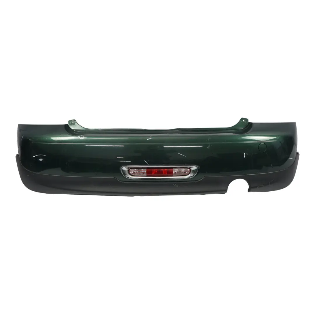 Mini R56 LCI Heckstoßstangenverkleidung British Racing Green II Metallic - B22 - SKU 7264356-BRGII - Teilenummer 7264356