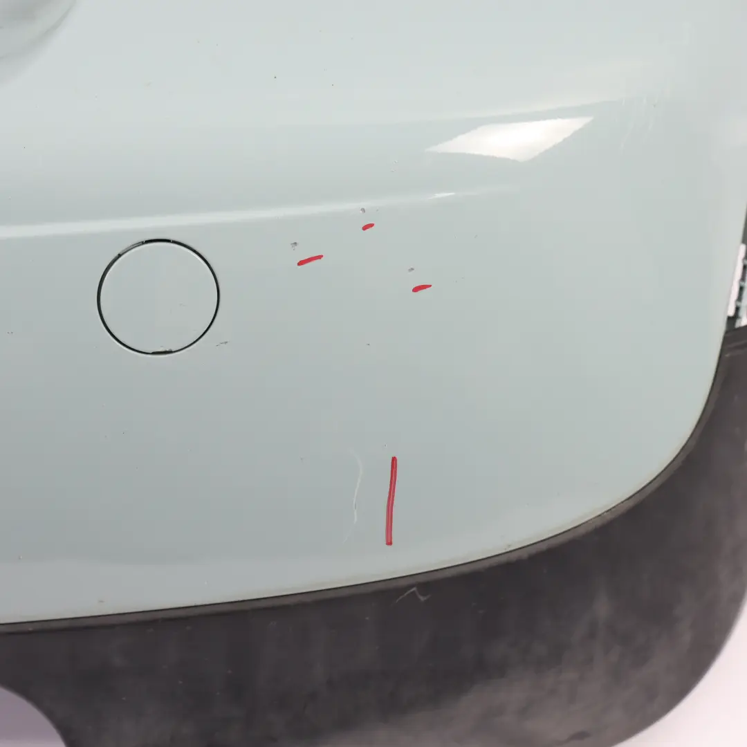 Mini R56 R57 LCI R58 Revestimiento Parachoques Trasero Ice Blue - B28 - SKU 7264356-ICE - Número de pieza 7264356