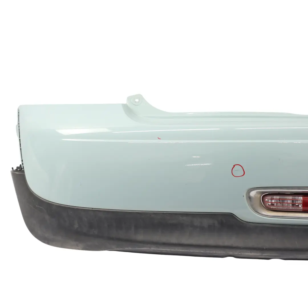 Mini R56 R57 LCI R58 Heckstoßstangenverkleidung Ice Blue Eisblau - B28 - SKU 7264356-ICE - Teilenummer 7264356