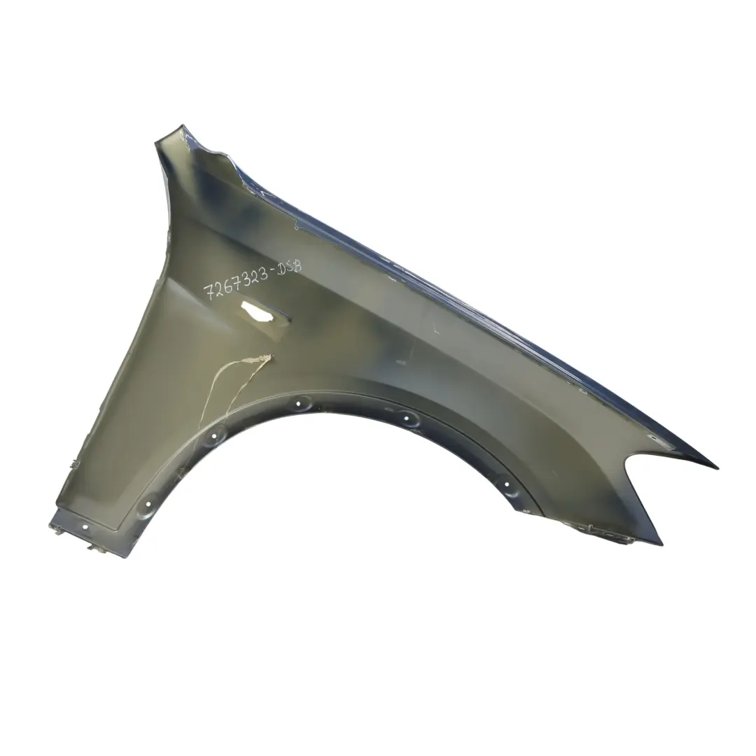 BMW X3 F25 Side Panel Wing Fender Front Left N/S Tiefseeblau Metallic - A76 - SKU 7267323-DSB - Part number 7267323