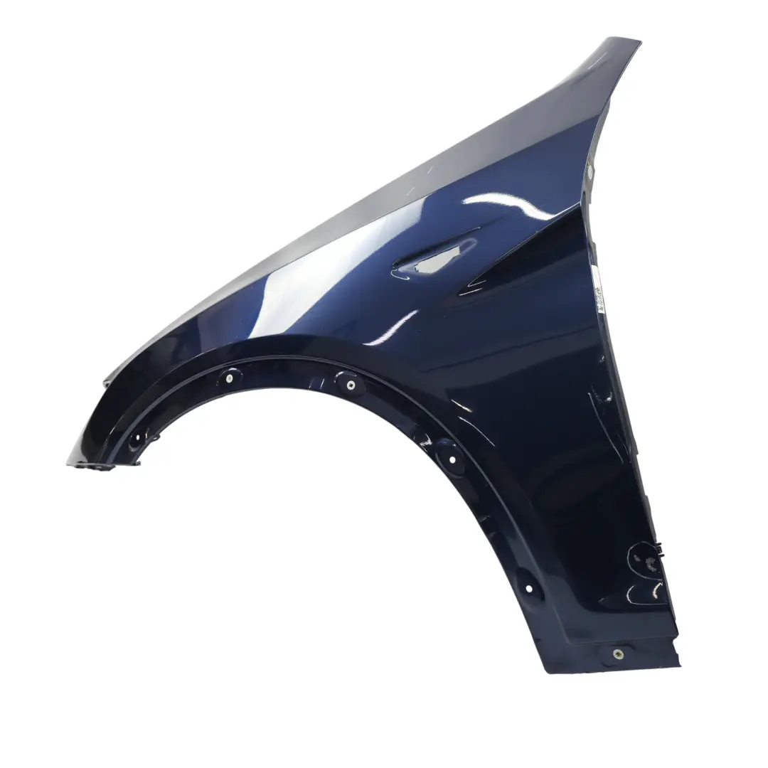 Pannello Laterale Parafango Anteriore Sinistro Tiefseeblau Blue - A76 per BMW X3 F25 con numero di parte 7267323 BMW X3 F25 Pannello Laterale Parafango Anteriore Sinistro Tiefseeblau Blue - A76 - SKU 7267323-DSB - Numero di parte 7267323