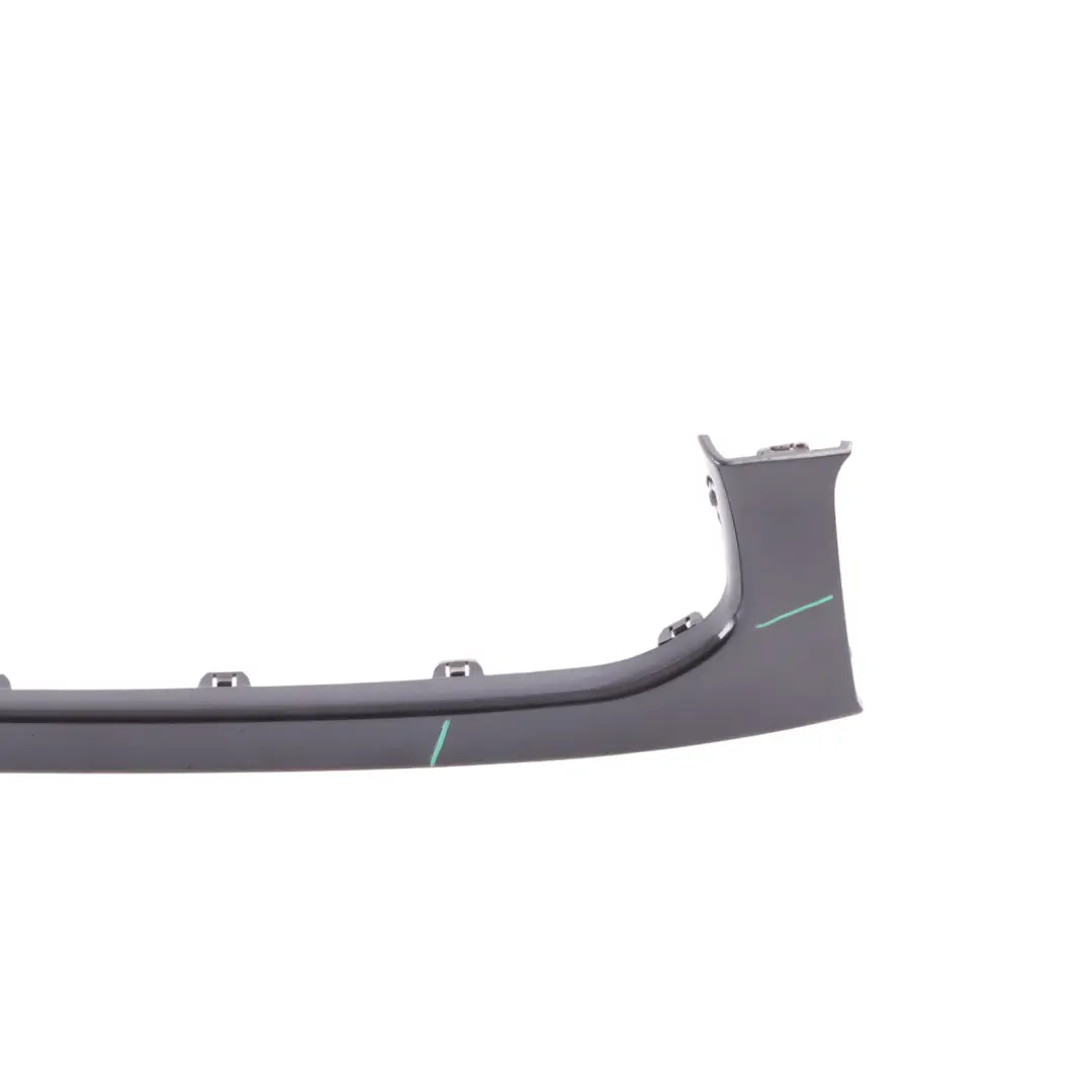 Mini Cooper R56 LCI Frame Trim Grille Front Bumper 7283332 Midnight Black A94 - SKU 7283333-MNB - Part number 7283333