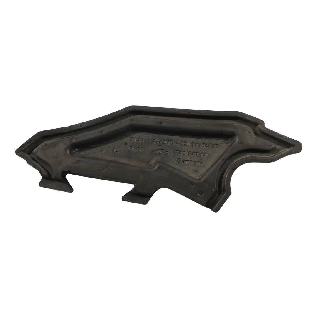 BMW F25 F26 Parete Laterale Divisoria Anteriore Isolante Basso Sinistra - SKU 7284070 - Numero di parte 7284070