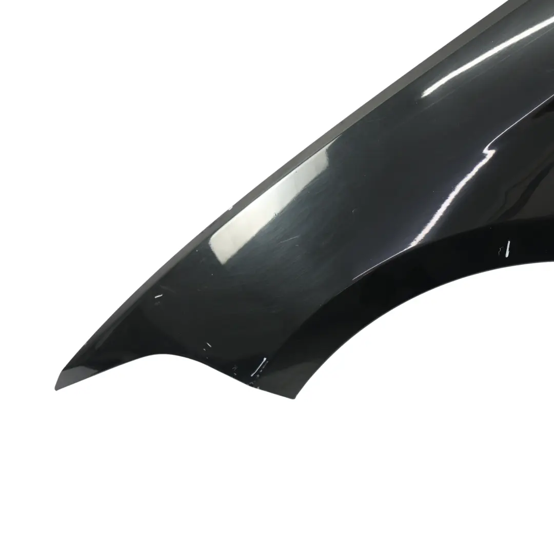 BMW F20 F22 Aile Latérale Avant Gauche Black Sapphire Noir - 475 - SKU 7284645-BS1 - Numéro de pièce 7284645